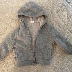 Old Navy Sherpa Fleece Lined Hoodie 4T